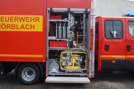 TSF-L - Hörblach, Ort/Kunde: Freiwillige Feuerwehr Hörblach, Fahrzeug:IVECO Daily, Typ: TSF-Logistik