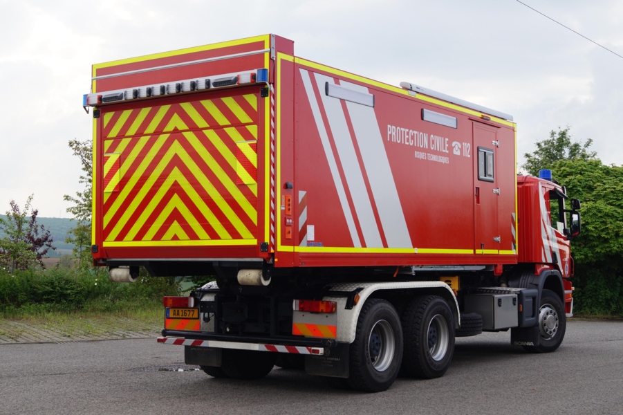 AB-STR - Luxemburg, Ort/Kunde: , Fahrzeug:, Typ: Abrollbehaelter - HENSEL Fahrzeugbau - Auslieferung Kundenfahrzeug