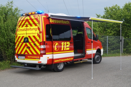 ELW - Bessenbach, Ort/Kunde: Bessenbach, Fahrzeug:MB Sprinter Allrad, Typ: ELW1