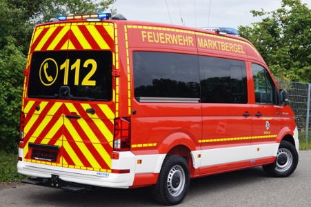 MTW Marktbergel, Ort/Kunde: Freiwillige Feuerwehr Marktbergel, Fahrzeug:MAN TGE 3.180 4x4, Typ: MZF-MTW-MTF