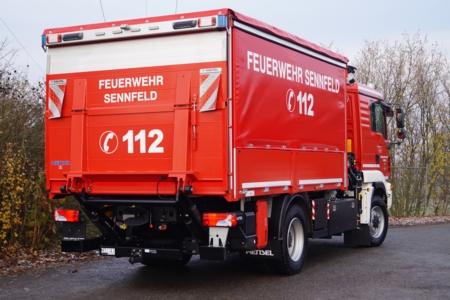 Vers-LKW Sennfeld, Ort/Kunde: Feuerwehr Sennfeld, Fahrzeug:MAN TGM 13.290 4X4 BL, Typ: Versorgungs-LKW