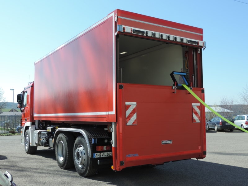 AB-Logistik - Herrieden, Ort/Kunde: , Fahrzeug:, Typ: Abrollbehaelter - HENSEL Fahrzeugbau - Auslieferung Kundenfahrzeug