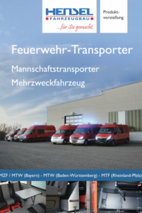 Feuerwehr Transporter - HENSEL Fahrzeugbau