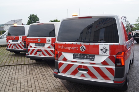 3x MZF Ordnungsamt Köln, Ort/Kunde: Stadt Köln, Fahrzeug:VW T6.1 Flachdach, Typ: MZF-MTW-MTF